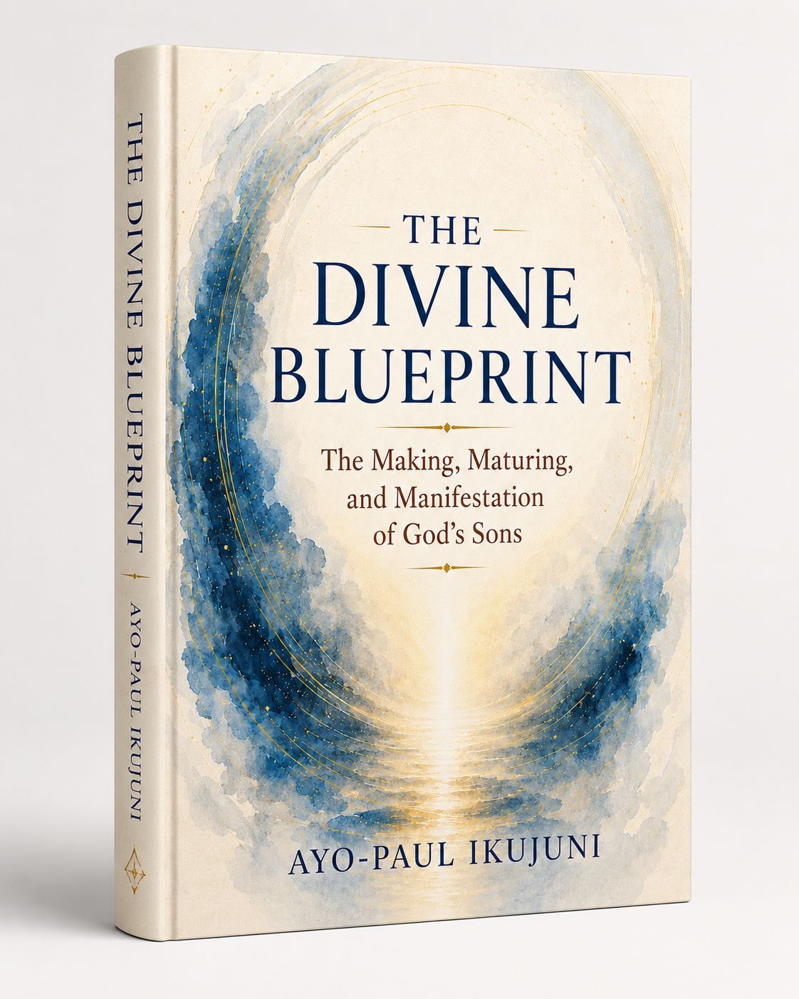 The Divine Blueprint by Ayo-Paul Ikujuni book cover